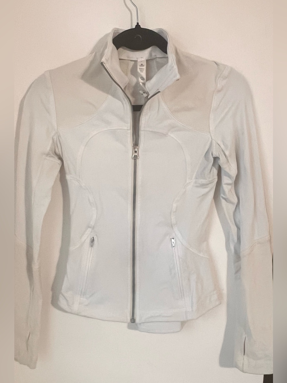 Lululemon Define Jacket  White & Cream Size 2